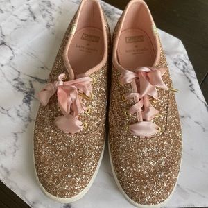 Rose Gold Sparkle Keds
